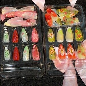 Floral Nail Art Press-Ons